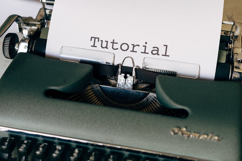 Repurpose tutorials
